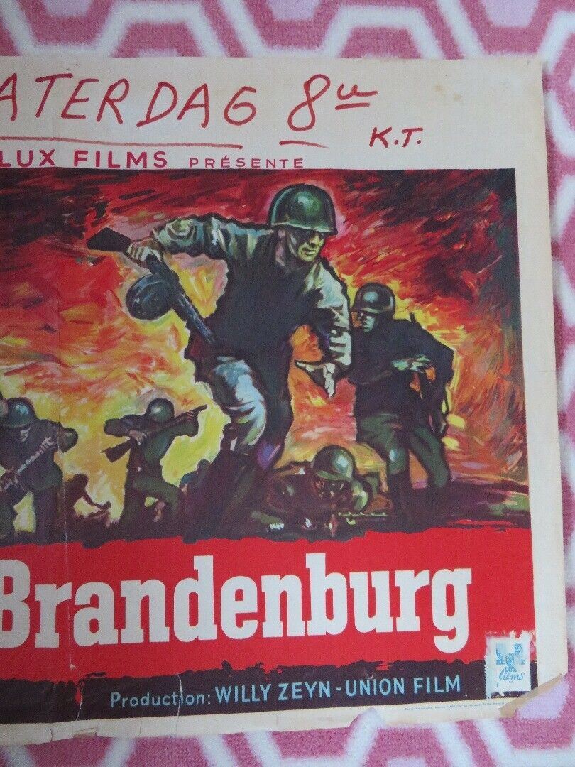 DIVISION BRANDENBURG BELGIUM (14.5"x 22") POSTER HARALD PHILIPP 1960