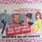 DU RIFIFI CHEZ LES GRECS/ ISLAND OF LOVE BELGIUM (15"x 22") POSTER 1963