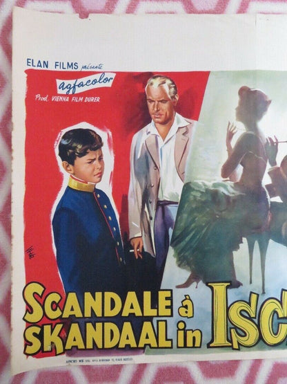 SCANDALE A ISCHL/ Scandal in Bad Ischl BELGIUM (15"x 21.5") POSTER O.W.FISCHER