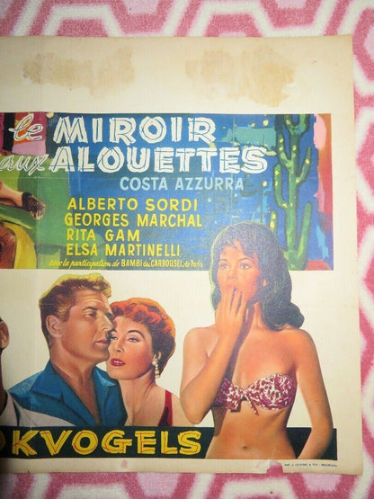 LE MIROIR AUX ALOUETTES/ The Shop on Main Street BELGIUM (14"x 20.5") POSTER '65