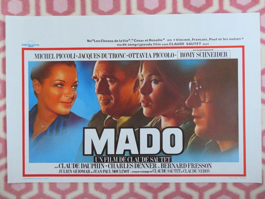 MADO  BELGIUM (14.5"x 21.5") POSTER MICHEL PICCOLI 1976