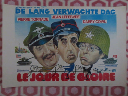 LE JOUR DE GLOIRE BELGIUM (14.5"x 21.5") POSTER PIERRE TORNADE 1976