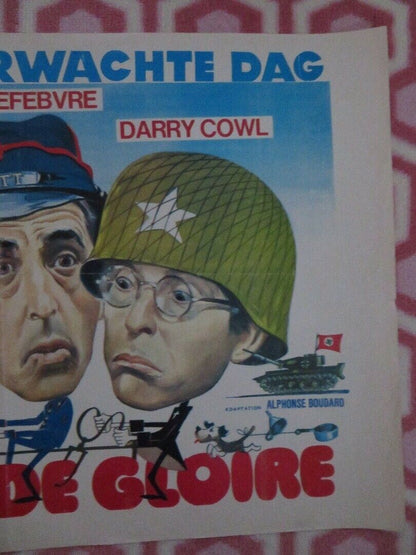 LE JOUR DE GLOIRE BELGIUM (14.5"x 21.5") POSTER PIERRE TORNADE 1976