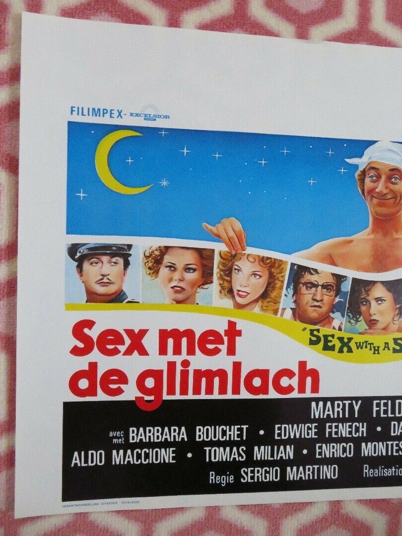 SEX AVEC UN SOURIRE/ SEX WITH A SMILE BELGIUM (14.5"x 21.5") POSTER 1976