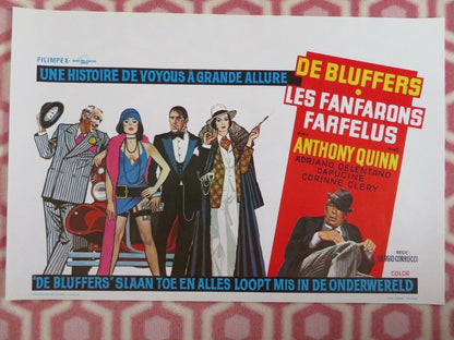 LES FANFARONS FARFELUS/ High Rollers BELGIUM (14"x 21") POSTER ANTHONY QUINN '76