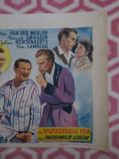 VUUR LIEDE EN VITAMINEN BELGIUM (12.5"x 21") POSTER CHARLES JANSSENS 1956