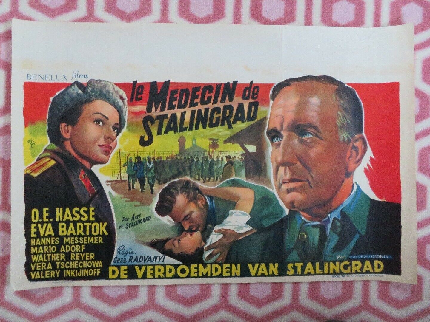 LE MEDECIN DE STALINGRAD/ The Doctor of Stalingrad BELGIUM (14"x 21.5") POSTER