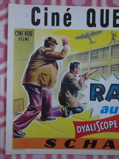 RAPT AU 2ME BUREAU/ Operation Abduction BELGIUM (14"x 21.5") POSTER 1958