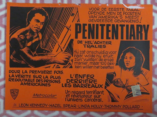 PENITENTIARY  BELGIUM (15"x 20.5") POSTER LEON KENNEDY 1979