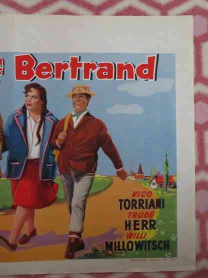 ROBERT ET BERTRAND BELGIUM (14.5"x 20.5") POSTER  VICO TORRIANI 1961