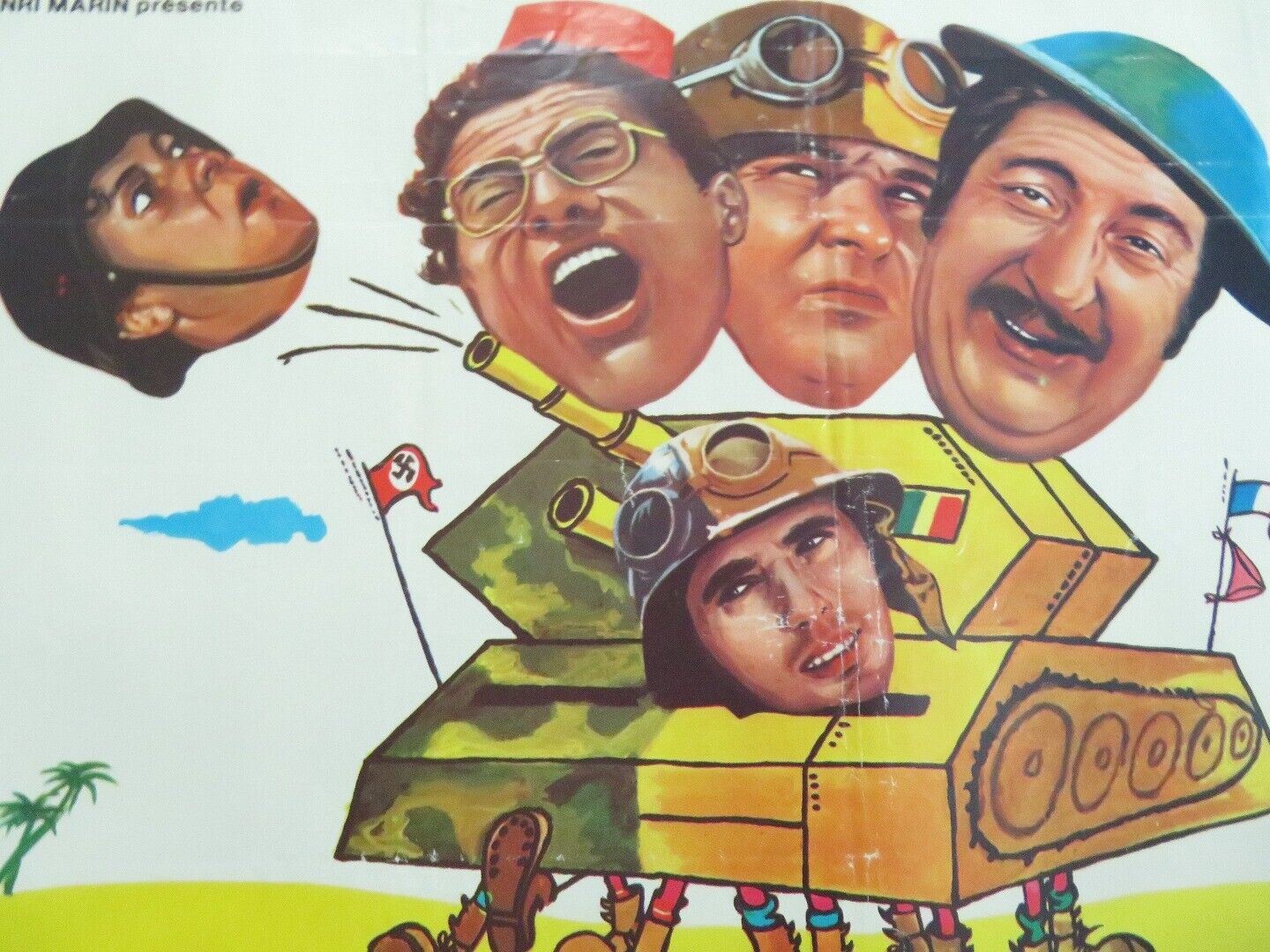 GENERAL...NOUS VOILA!/ General ... here we are! BELGIUM (14.5"x 21.5")POSTER '78