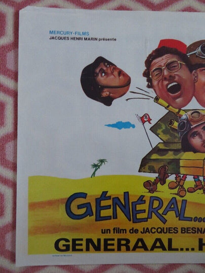 GENERAL...NOUS VOILA!/ General ... here we are! BELGIUM (14.5"x 21.5")POSTER '78