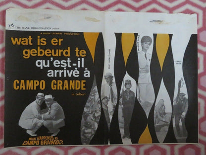 WHAT HAPPENED AT CAMPO GRANDE?/ The Magnificent Two BELGIUM (14.5"x 21") POSTER