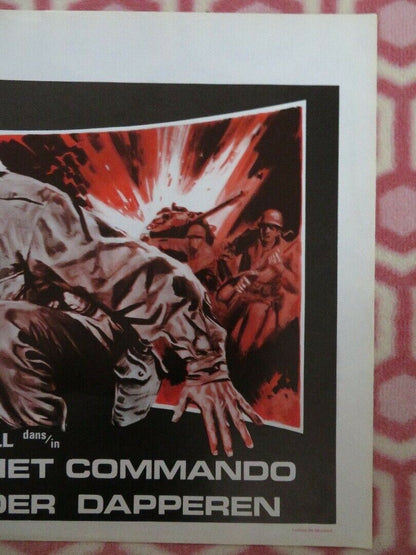 LE COMMANDO DES BRAVES/ When Heroes Die BELGIUM (14.5"x 21.5") POSTER