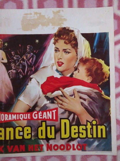 VENGEANCE DU DESTIN/ Vendicata! BELGIUM (14"x 21.5") POSTER 1956