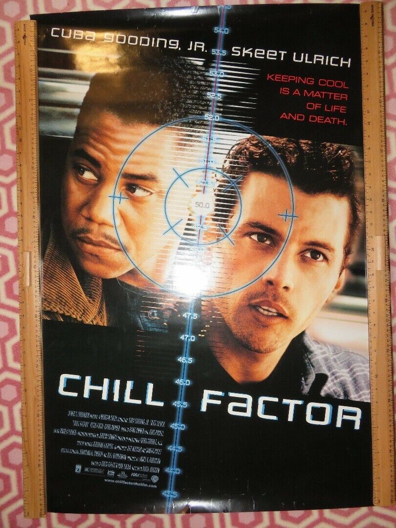 CHILL FACTOR US ONE SHEET ROLLED POSTER CUBA GODING JR. SKEET ULRICH