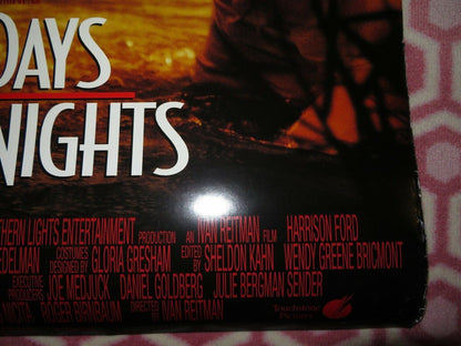 SIX DAYS SEVEN NIGHTS US ONE SHEET ROLLED POSTER HARRISON FORD 1998