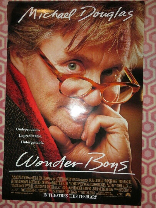 WONDER BOYS US ONE SHEET ROLLED POSTER MICHAEL DOUGLAS 2000