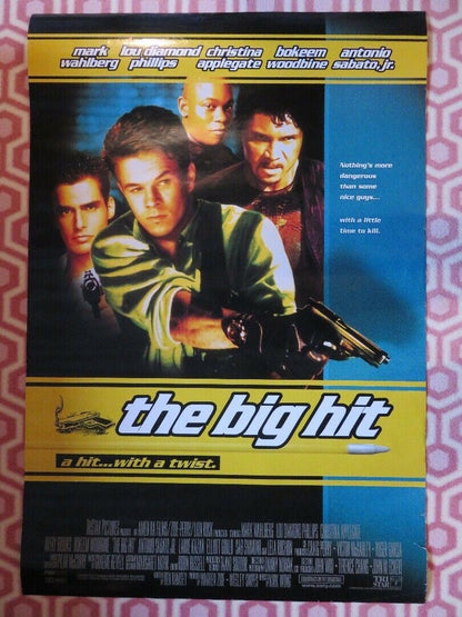 THE BIG HIT US ONE SHEET ROLLED POSTER MARK WAHLBERG 1998