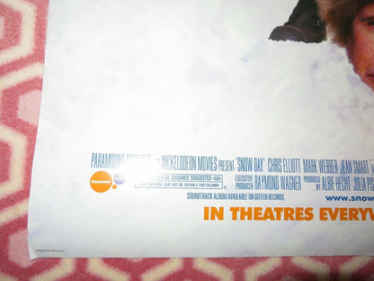 SNOW DAY US ONE SHEET ROLLED POSTER  CHEVY CHASE CHRIS ELLIOTT 2000