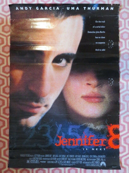 JENNIFER 8 US ONE SHEET ROLLED POSTER  ANDY GARCIA UMA THURMAN 1992