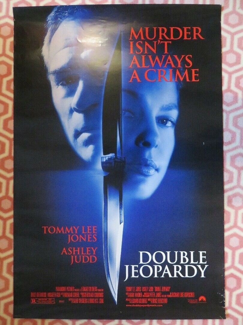 DOUBLE JEOPARDY US ONE SHEET ROLLED POSTER TOMMY LEE JONES ASHLEY JUDD