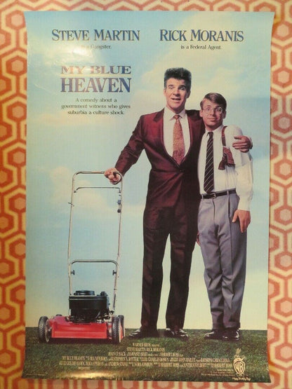 MY BLUE HEAVEN US ONE SHEET ROLLED POSTER STEVE MARTIN RICK MORANIS