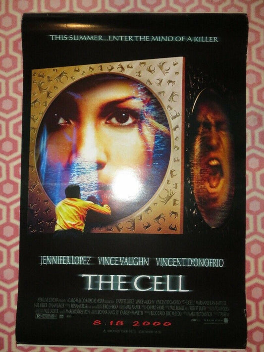 THE CELL US ONE SHEET ROLLED POSTER JENNIFER LOPEZ VINCE VAUGHN 2000