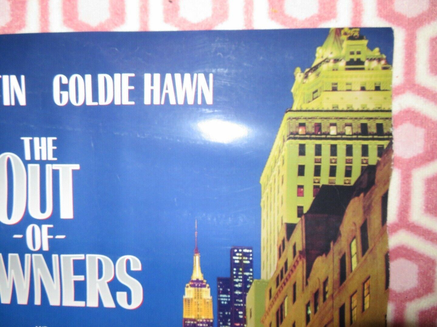 THE OUT IF TOWNERS US ONE SHEET ROLLED POSTER STEVE MARTIN GOLDIE HAWN