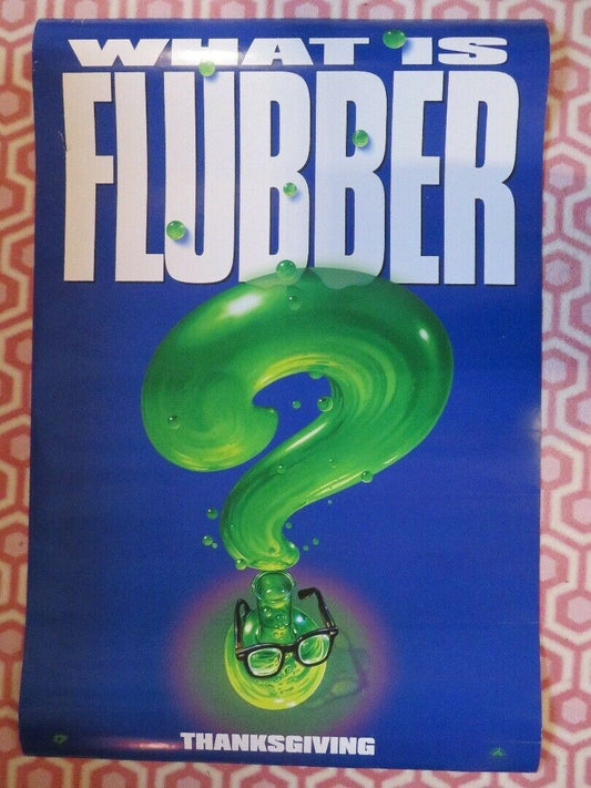 FLUBBER TEASER US ONE SHEET ROLLED POSTER ROBIN WILLIAMS DISNEY 1997