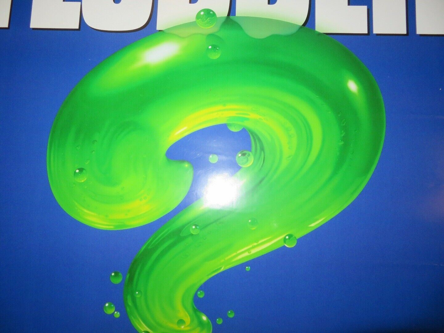 FLUBBER TEASER US ONE SHEET ROLLED POSTER ROBIN WILLIAMS DISNEY 1997