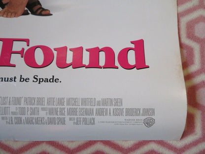 LOST & FOUND US ONE SHEET ROLLED POSTER DAVID SPADE SOPHIE MARCEAU '99