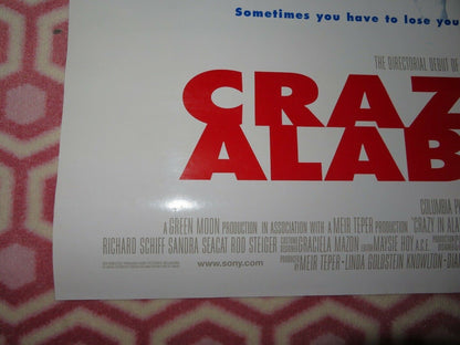 CRAZY IN ALABAMA US ONE SHEET ROLLED POSTER MELANIE GRIFFITH 1999