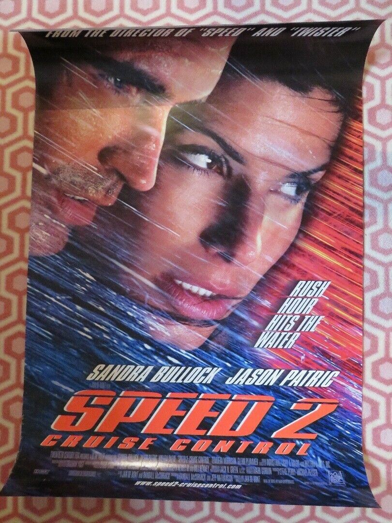 SPEED 2 US ONE SHEET ROLLED POSTER SANDRA BULLOCK JASON PATRIC 1997