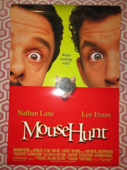 MOUSE HUNT US ONE SHEET ROLLED POSTER NATHAN LANE LEE EVANS '97