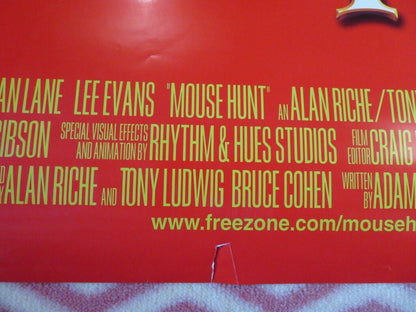 MOUSE HUNT US ONE SHEET ROLLED POSTER NATHAN LANE LEE EVANS '97