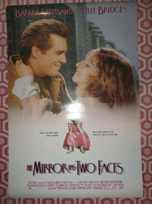 THE MIRROR HAS TWO FACES US ONE SHEET ROLLED POSTER JEFF BRIDGES 1996