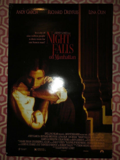 NIGHT FALLS ON MANHATTAN US ONE SHEET ROLLED POSTER ANDY GARCIA 1996