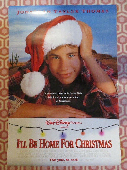 I'LL BE HOME FOR CHRISTMAS US ONE SHEET ROLLED POSTER DISNEY 1998