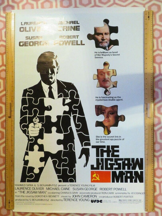 THE JIGSAW MAN US ONE SHEET ROLLED POSTER DOROTHEA BENNETT 1983