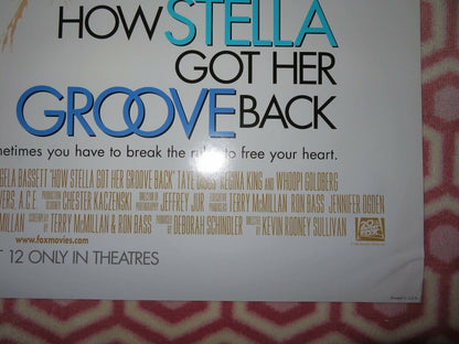 HOW STELLA GOT HER GROOVE BACK US ONE SHEET ROLLED POSTER 1998