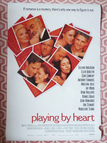 PLAYING BY HEART US ONE SHEET ROLLED POSTER GILLIAN ANDERSON 1998