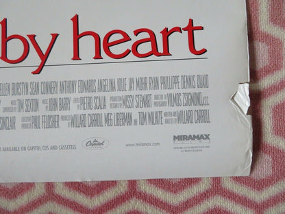 PLAYING BY HEART US ONE SHEET ROLLED POSTER GILLIAN ANDERSON 1998