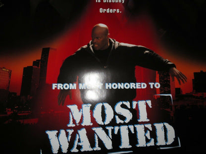 MOST WANTED US ONE SHEET ROLLED POSTER KEENEN IVORY WAYANS JON VOIGHT