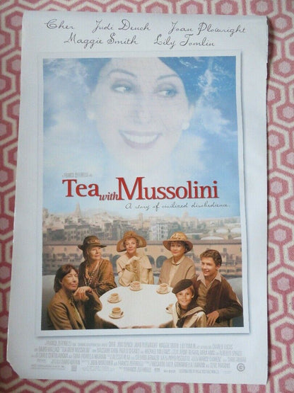 TEA WITH MUSSOLINI US ONE SHEET ROLLED POSTER FRANCO ZEFFIRELLI 1999