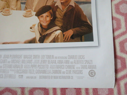 TEA WITH MUSSOLINI US ONE SHEET ROLLED POSTER FRANCO ZEFFIRELLI 1999