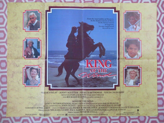 KING OF THE WIND BRITISH QUAD (30" x 40") POSTER RICHARD HARRIS GLENDA JACKSON