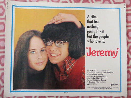 JEREMY US HALF SHEET (22"x 28") POSTER ROBBY BENSON 1973