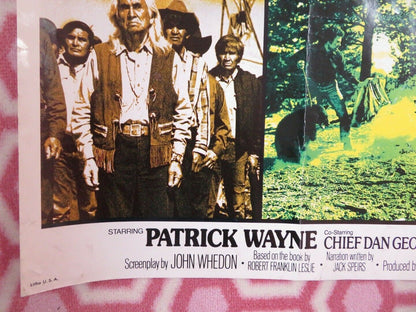 THE BEARS AND I US HALF SHEET (22"x 28") POSTER DISNEY PATRICK WAYNE 1974