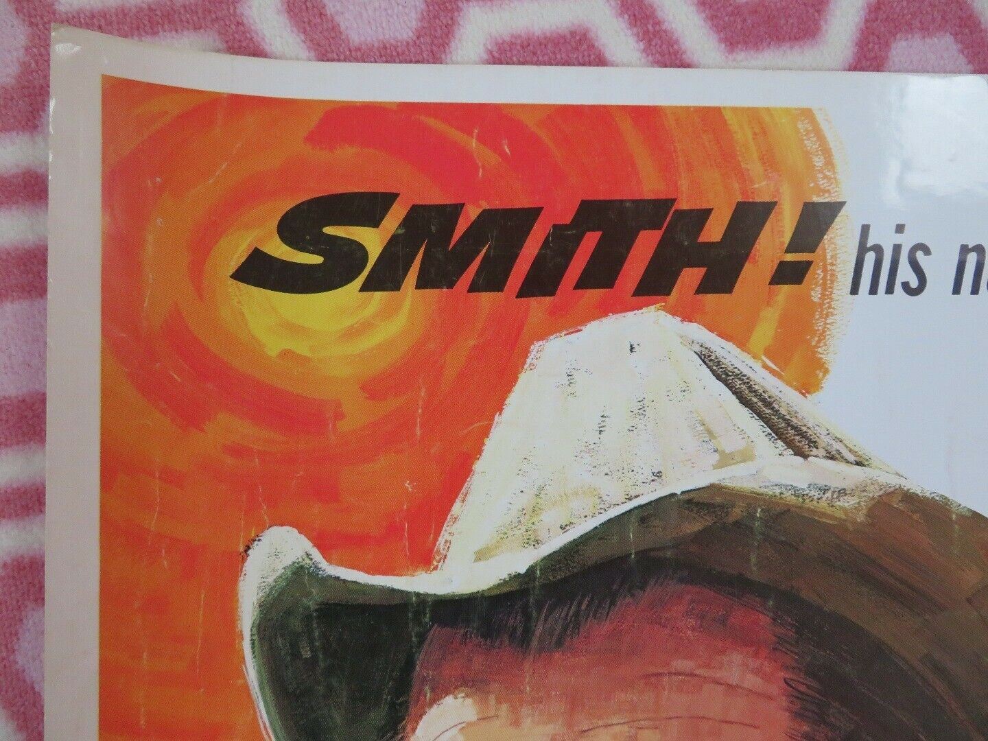 SMITH! US HALF SHEET (22"x 28") POSTER DISNEY GLENN FORD 1969